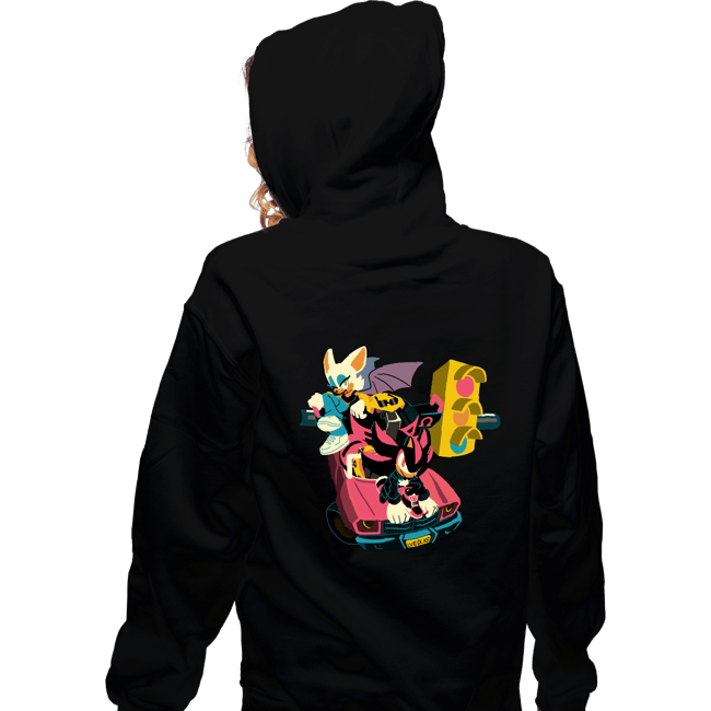 Daily_Deal_Shirts Zippered Hoodies, Unisex / Small / Black Drag Racin'