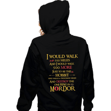 Load image into Gallery viewer, Shirts Pullover Hoodies, Unisex / Small / Black 500 Miles
