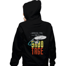 Load image into Gallery viewer, Secret_Shirts Zippered Hoodies, Unisex / Small / Black Sabotage
