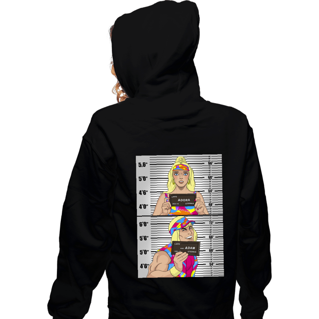 Daily_Deal_Shirts Zippered Hoodies, Unisex / Small / Black Master Of Mugshots