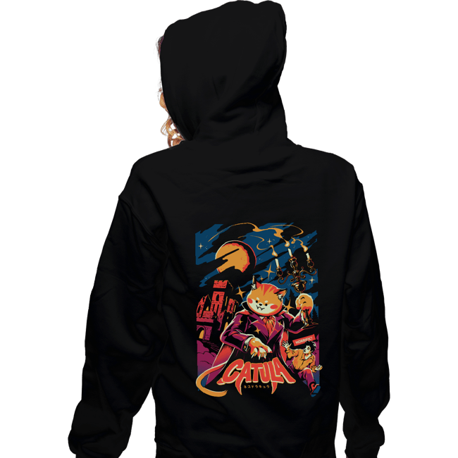 Daily_Deal_Shirts Zippered Hoodies, Unisex / Small / Black Catula