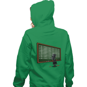 Daily_Deal_Shirts Zippered Hoodies, Unisex / Small / Irish Green Black Knight Detention