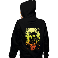 Load image into Gallery viewer, Shirts Zippered Hoodies, Unisex / Small / Black Riding Ghost
