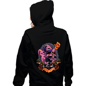 Shirts Zippered Hoodies, Unisex / Small / Black Buu Crest