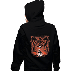 Shirts Pullover Hoodies, Unisex / Small / Black Sky Dragon