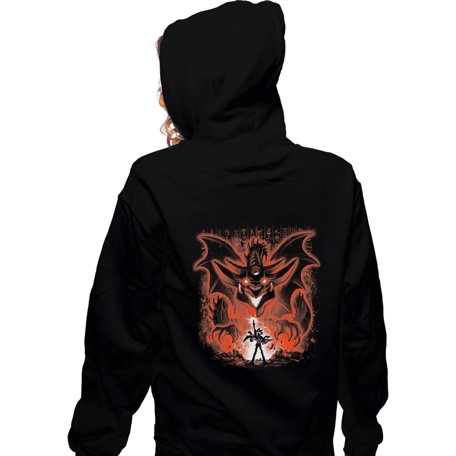 Shirts Pullover Hoodies, Unisex / Small / Black Sky Dragon