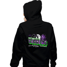 Load image into Gallery viewer, Daily_Deal_Shirts Zippered Hoodies, Unisex / Small / Black Greetings From The Shadows
