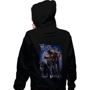 Shirts Zippered Hoodies, Unisex / Small / Black I'll Be Back To The Future