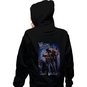 Shirts Zippered Hoodies, Unisex / Small / Black I'll Be Back To The Future