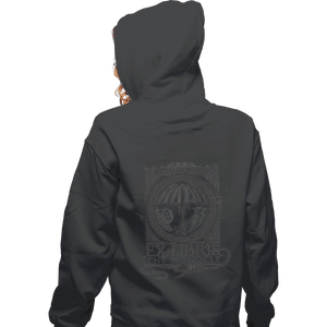 Shirts Zippered Hoodies, Unisex / Small / Dark Heather The Monocle