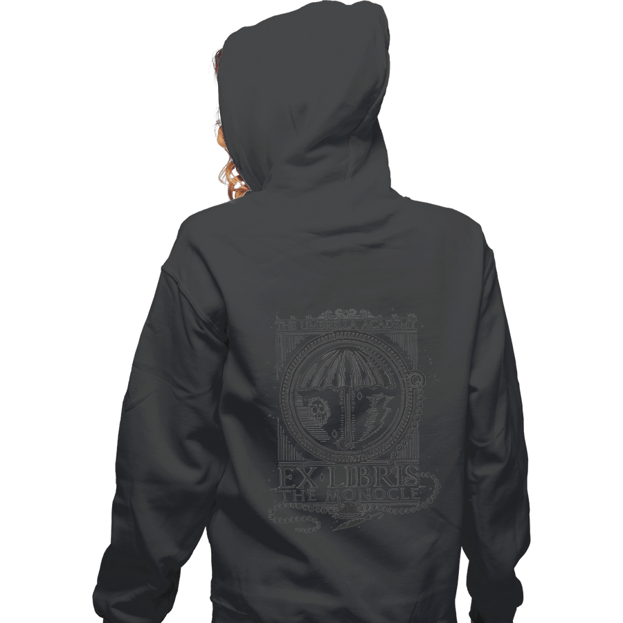 Shirts Zippered Hoodies, Unisex / Small / Dark Heather The Monocle