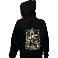Load image into Gallery viewer, Daily_Deal_Shirts Zippered Hoodies, Unisex / Small / Black The Luck Dragon Crest
