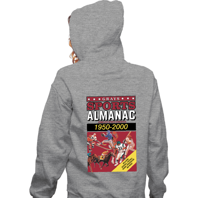 Secret_Shirts Zippered Hoodies, Unisex / Small / Sports Grey Sports Almanac