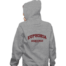Load image into Gallery viewer, Secret_Shirts Zippered Hoodies, Unisex / Small / Sports Grey Euphoria High School
