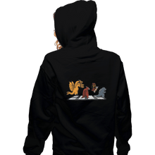 Load image into Gallery viewer, Shirts Zippered Hoodies, Unisex / Small / Black Kaiju Road
