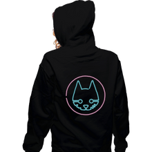 Load image into Gallery viewer, Daily_Deal_Shirts Zippered Hoodies, Unisex / Small / Black Neon Stray
