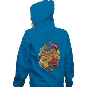 Shirts Zippered Hoodies, Unisex / Small / Royal Blue The Arcade Family