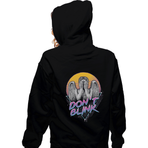 Shirts Zippered Hoodies, Unisex / Small / Black Don't Blink