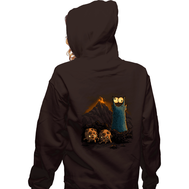 Last_Chance_Shirts Zippered Hoodies, Unisex / Small / Dark Chocolate The Lord Of The Cookies