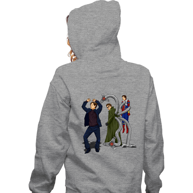 Shirts Zippered Hoodies, Unisex / Small / Sports Grey Spider Jealousy