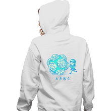 Load image into Gallery viewer, Shirts Zippered Hoodies, Unisex / Small / White Katamarie Damacy
