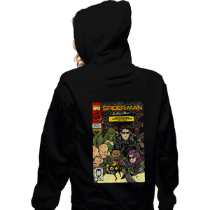 Secret_Shirts Zippered Hoodies, Unisex / Small / Black No Way Home Comics