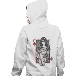 Shirts Pullover Hoodies, Unisex / Small / White Madness Wonderland