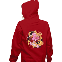 Load image into Gallery viewer, Shirts Pullover Hoodies, Unisex / Small / Red Pro Skater Princess
