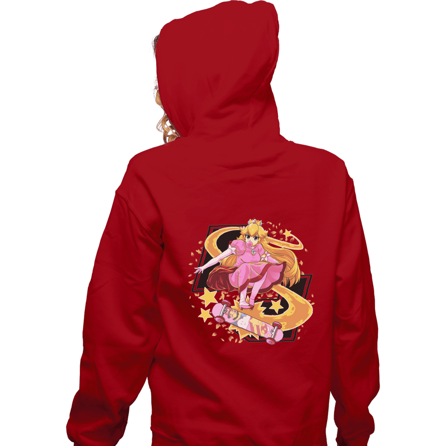 Shirts Pullover Hoodies, Unisex / Small / Red Pro Skater Princess