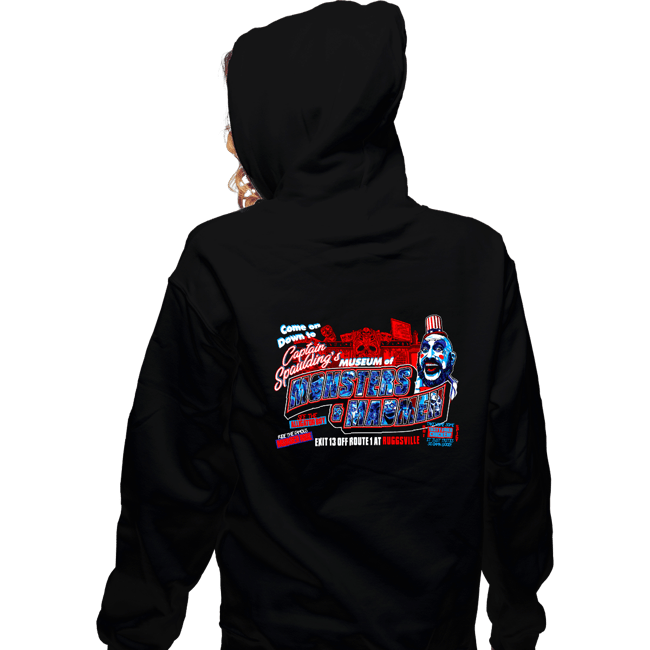 Daily_Deal_Shirts Zippered Hoodies, Unisex / Small / Black Monsters & Madmen
