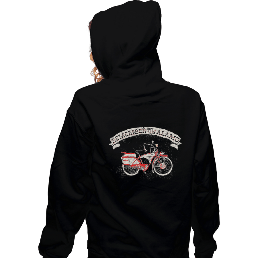 Shirts Zippered Hoodies, Unisex / Small / Black The Alamo