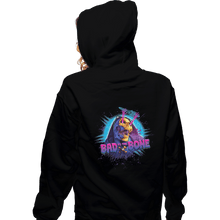 Load image into Gallery viewer, Shirts Zippered Hoodies, Unisex / Small / Black Bad to the Bone

