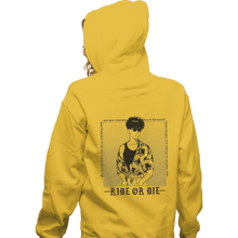 Load image into Gallery viewer, Shirts Pullover Hoodies, Unisex / Small / Gold Ride Or Die
