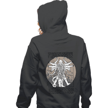 Load image into Gallery viewer, Shirts Zippered Hoodies, Unisex / Small / Dark Heather Lovecraft Man
