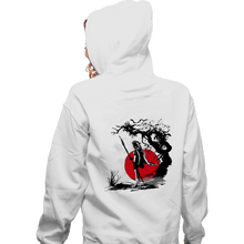 Load image into Gallery viewer, Shirts Zippered Hoodies, Unisex / Small / White Forest Protector
