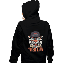 Load image into Gallery viewer, Shirts Pullover Hoodies, Unisex / Small / Black Tiger King
