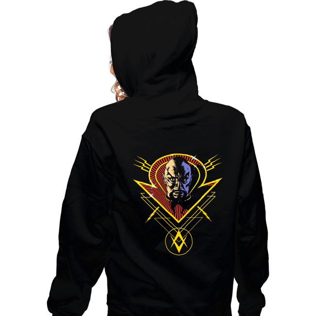 Daily_Deal_Shirts Zippered Hoodies, Unisex / Small / Black The Merciless