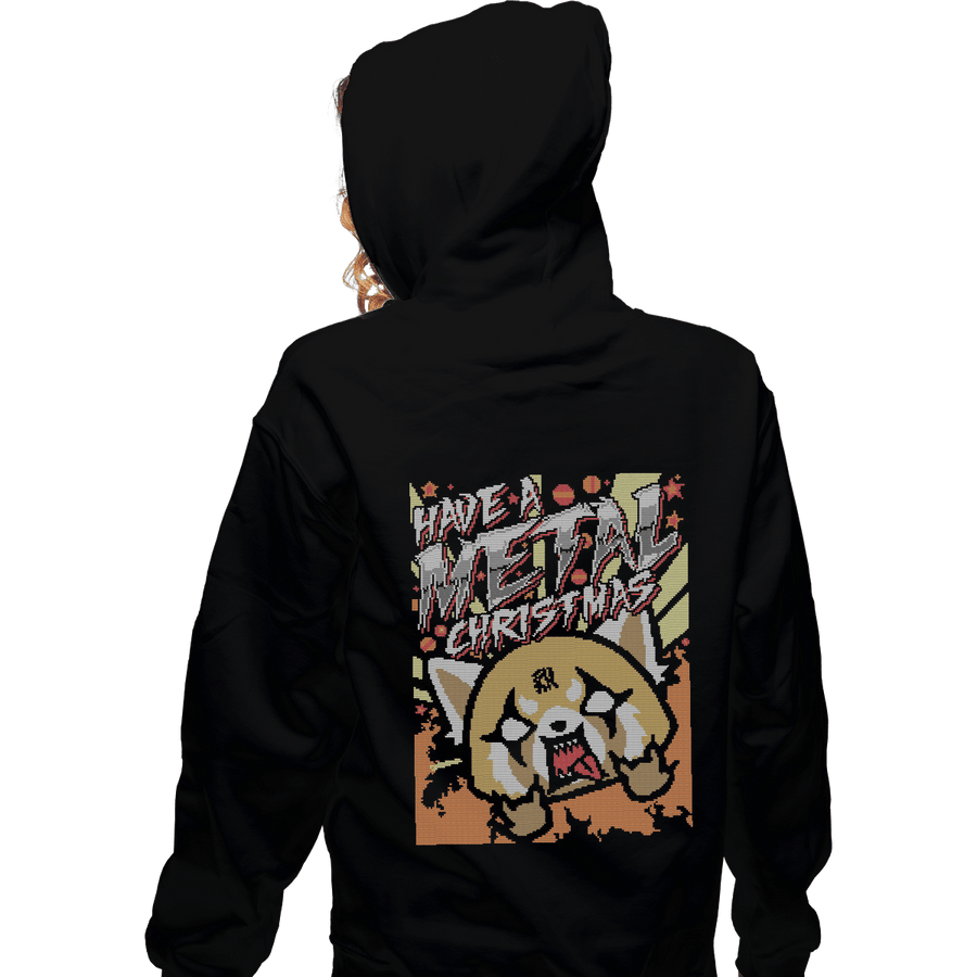 Shirts Zippered Hoodies, Unisex / Small / Black Have A Metal Christmas