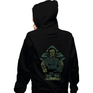 Daily_Deal_Shirts Zippered Hoodies, Unisex / Small / Black Beauty Of Death