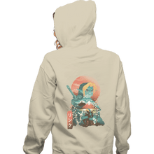 Load image into Gallery viewer, Shirts Pullover Hoodies, Unisex / Small / Sand Ukiyo Ocarina
