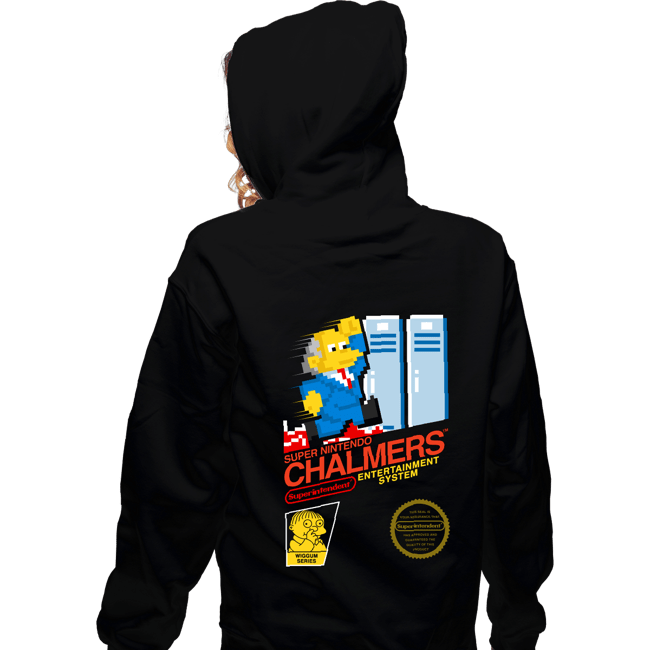 Secret_Shirts Zippered Hoodies, Unisex / Small / Black Super Chalmers