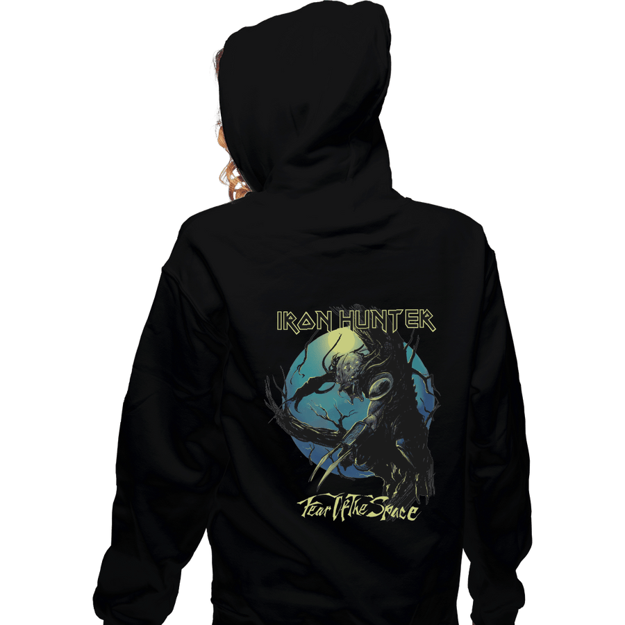 Shirts Zippered Hoodies, Unisex / Small / Black Iron Hunter