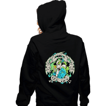 Load image into Gallery viewer, Secret_Shirts Zippered Hoodies, Unisex / Small / Black Bad Time!
