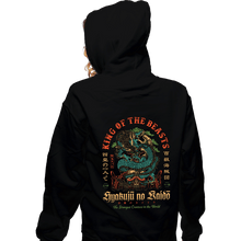 Load image into Gallery viewer, Daily_Deal_Shirts Zippered Hoodies, Unisex / Small / Black Hyakuju no Kaido
