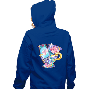 Shirts Zippered Hoodies, Unisex / Small / Royal Blue Magical Silhouettes - Chip