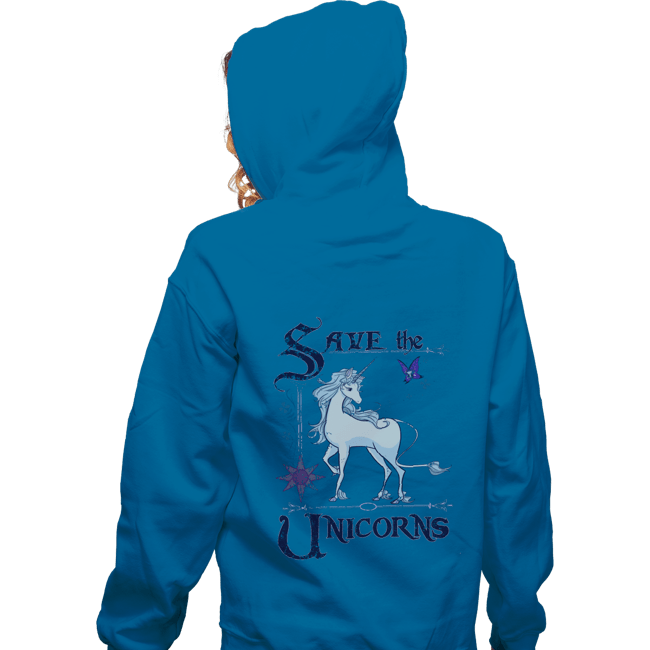 Secret_Shirts Zippered Hoodies, Unisex / Small / Royal Blue Magical Conservation