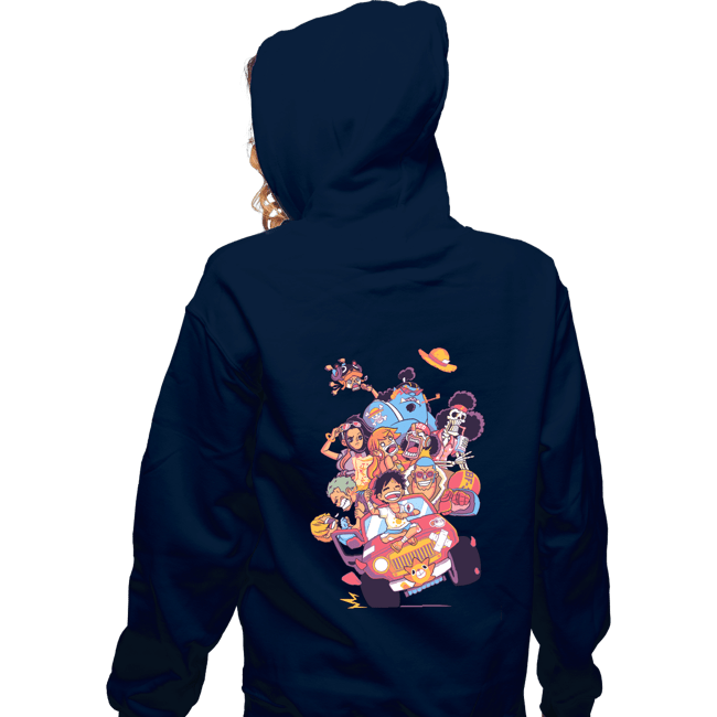 Secret_Shirts Zippered Hoodies, Unisex / Small / Navy Nakamas