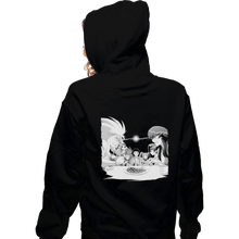 Load image into Gallery viewer, Shirts Zippered Hoodies, Unisex / Small / Black Family Dinner
