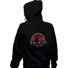 Load image into Gallery viewer, Shirts Pullover Hoodies, Unisex / Small / Black LV-426
