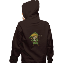 Load image into Gallery viewer, Shirts Zippered Hoodies, Unisex / Small / Dark Chocolate Cartridge Of Time
